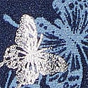 Noir Navy Butterflies