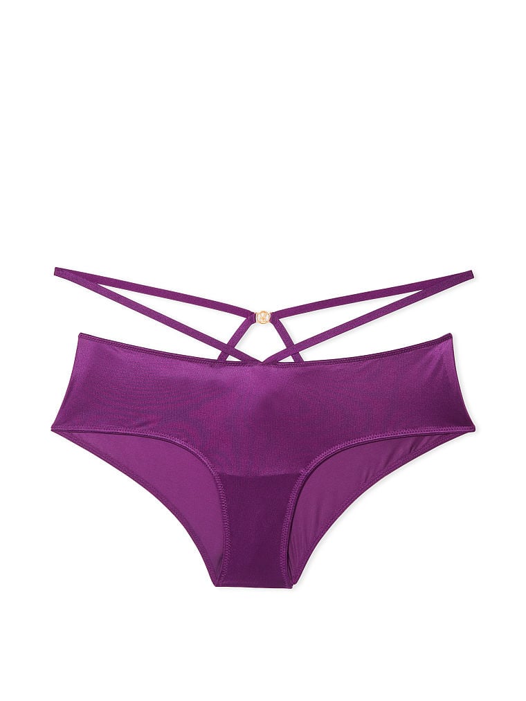 Slip Sgambato Con Laccetti So Obsessed, Grape Soda, large