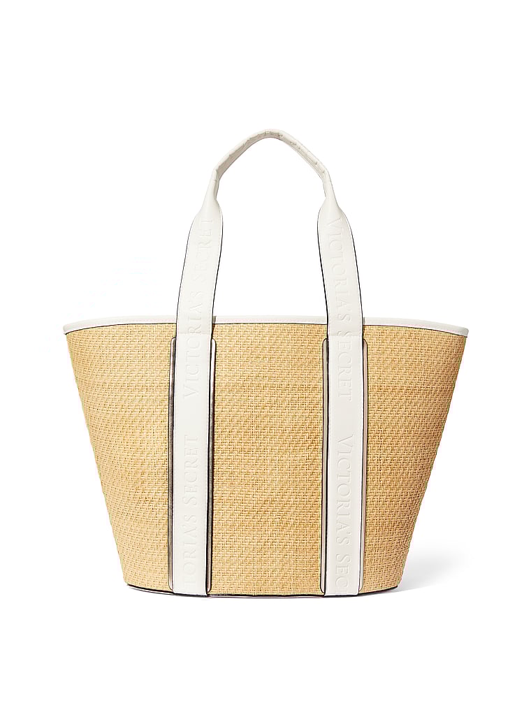 Borsa A Spalla Grande, Straw, large