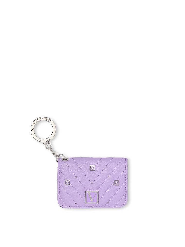 Porta Carte Ripiegabile Victoria, Lilac Stud, large