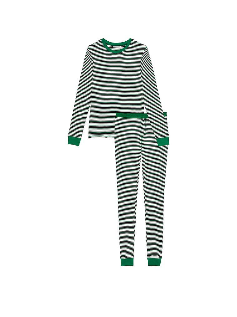 Pigiama Termico Lungo, Green, large