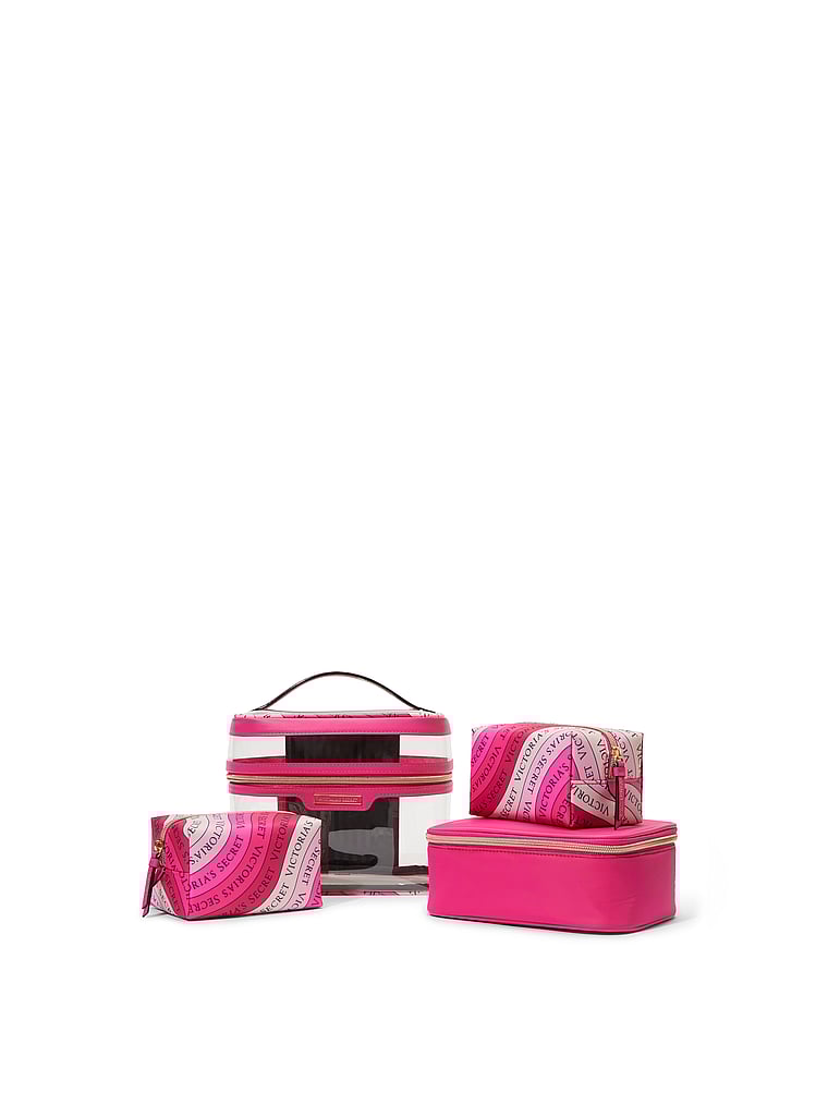 Trousse 4-in-1, Pink Swirl, large