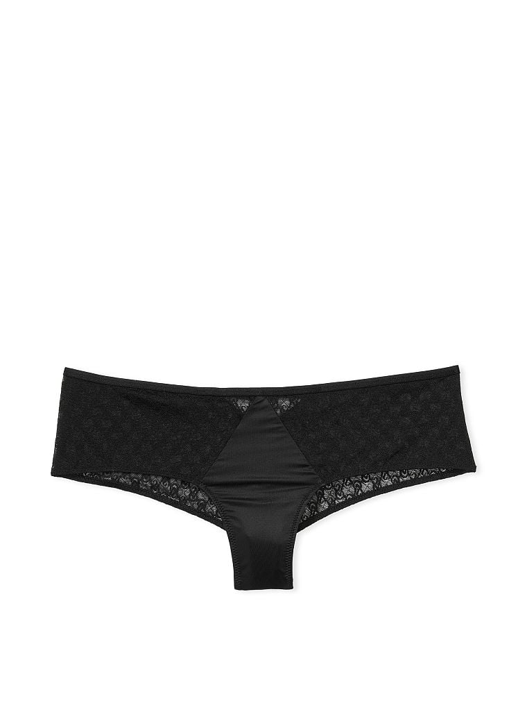 Slip Sgambato In Pizzo Icon By Victoria’s Secret, Black, large