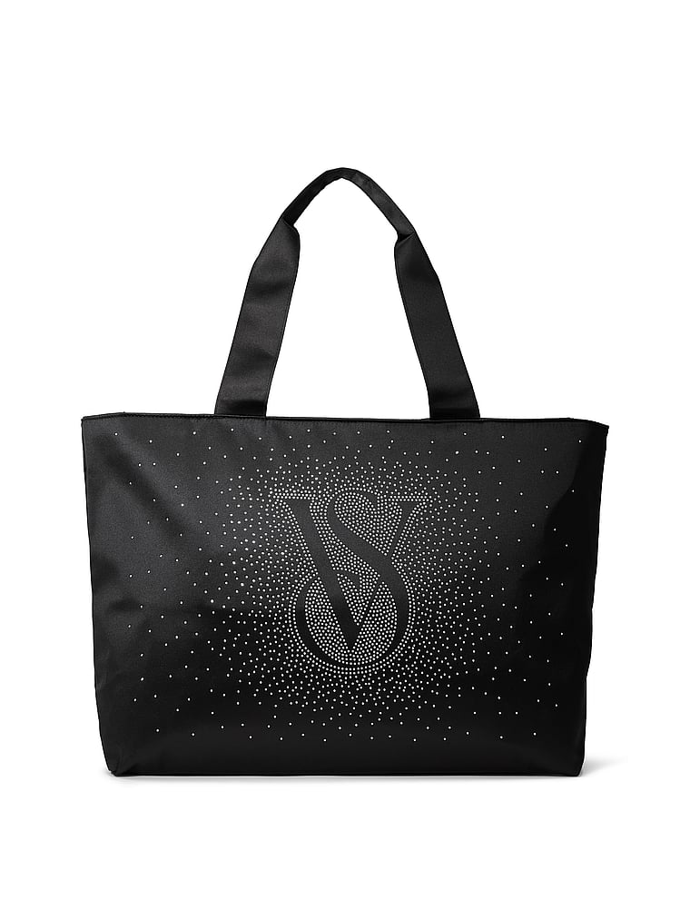 Borsa A Spalla Luminosa, Black, large