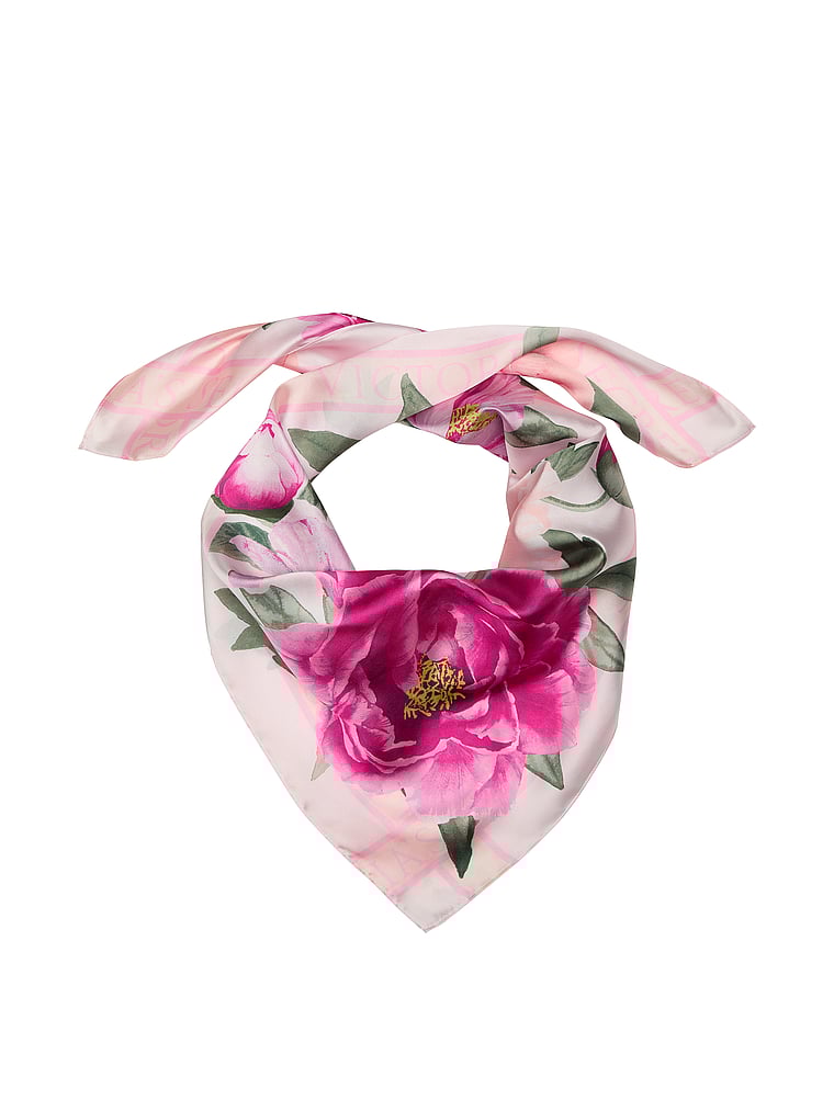 Foulard In Raso, Bombshell Floral, large