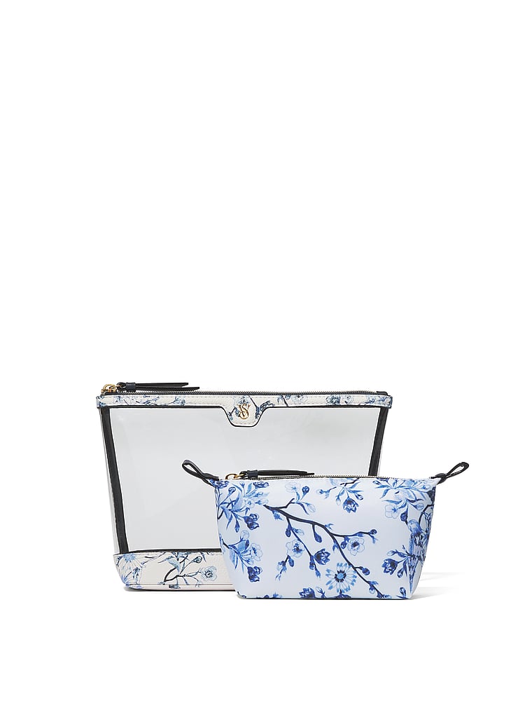 Trousse 2-in-1, Blue Floral, large