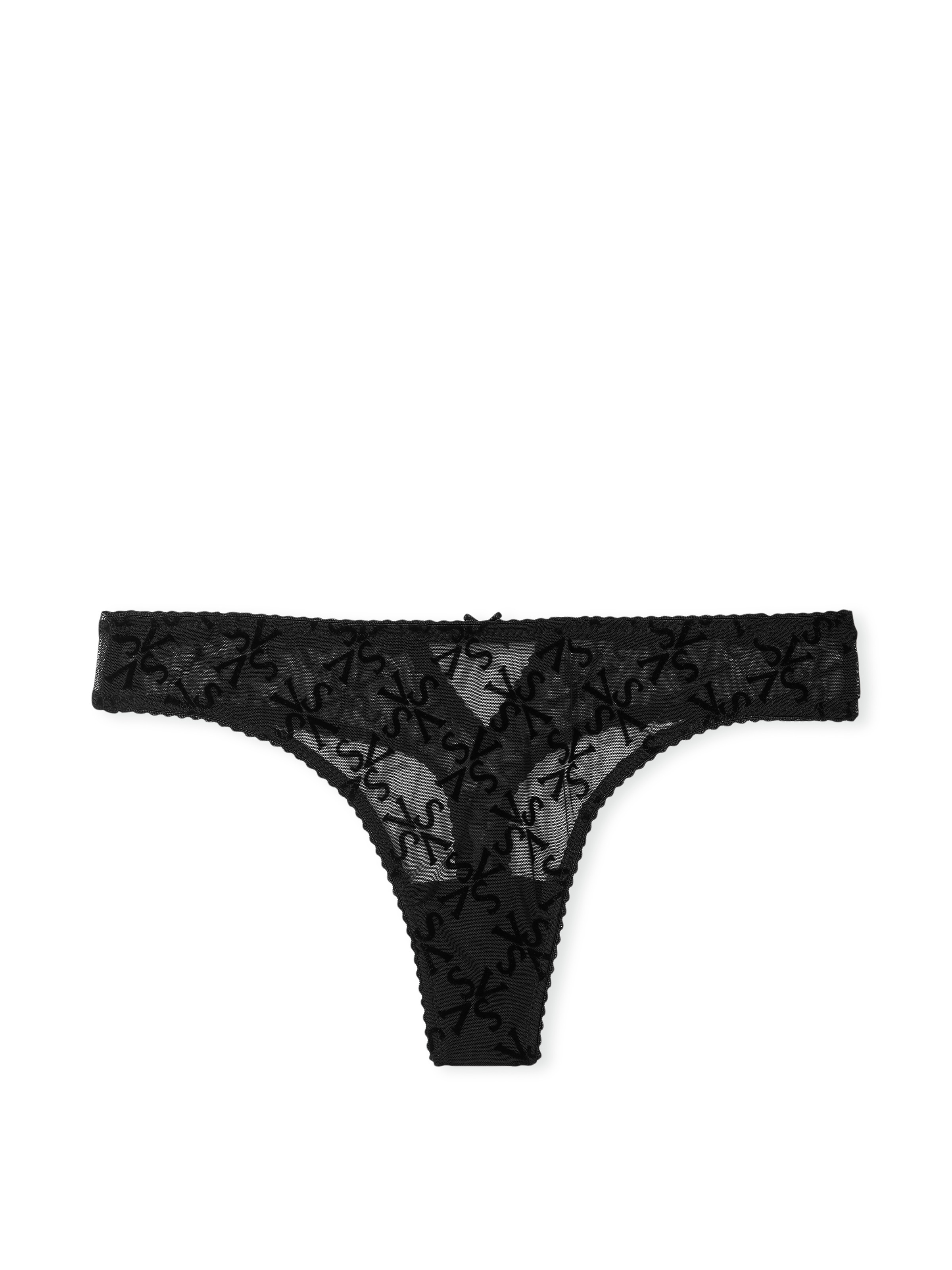 Tanga In Mesh Con Logo, Description, large