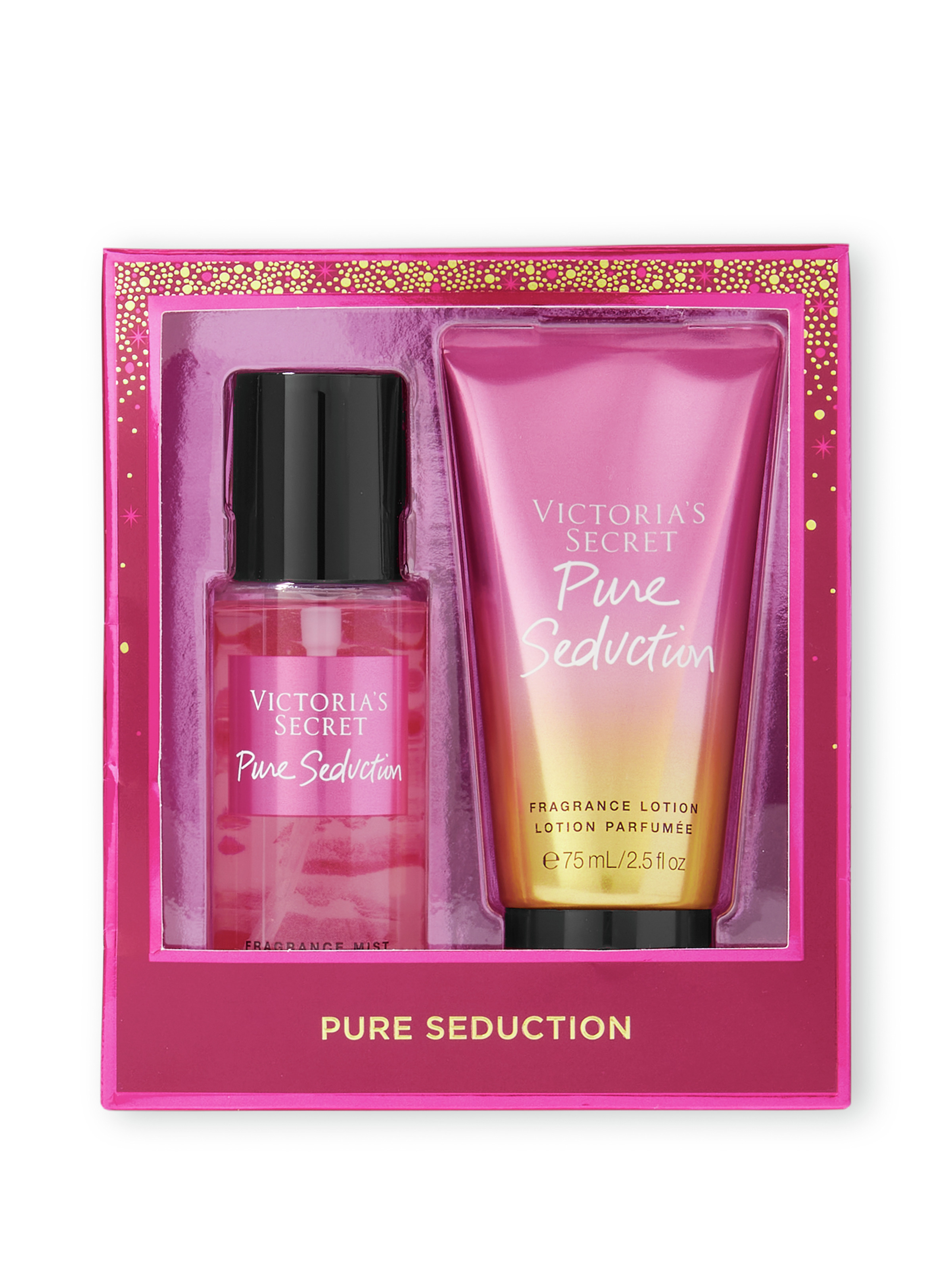 Pure Seduction Cofanetto Con Mini Acqua Profumata Corpo E Mini Crema Profumata Corpo, Description, large