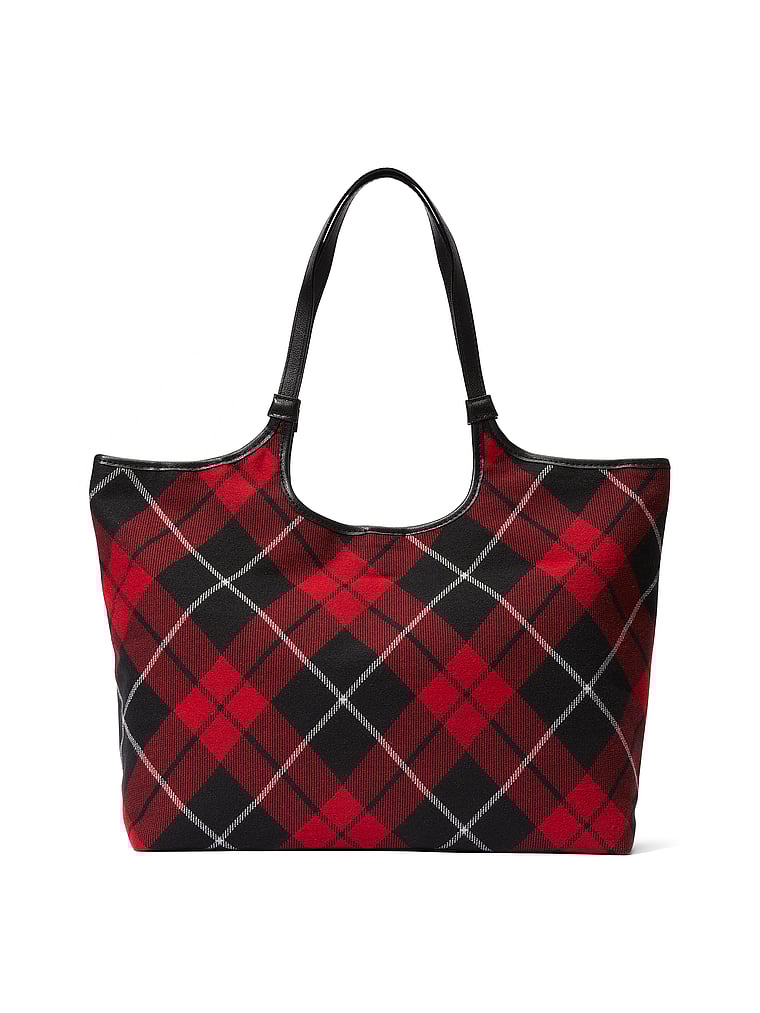 Borsa A Spalla A Quadri, Multicolored, large