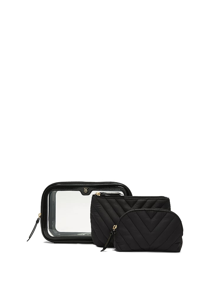 Trousse 3-in-1, Black V-Quilt, large