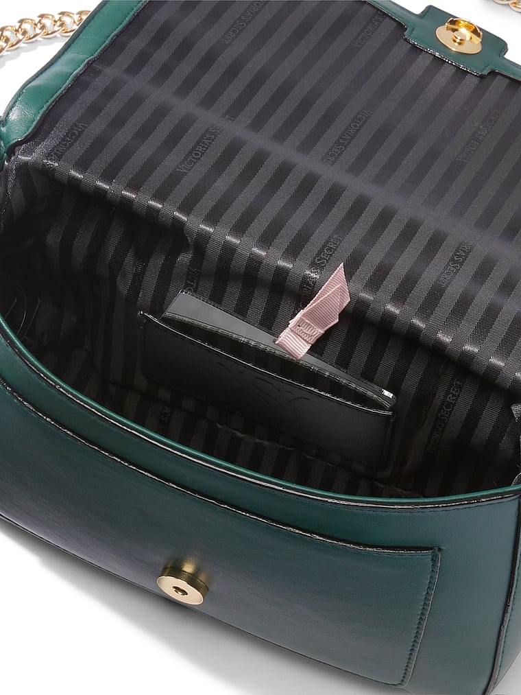 Borsa A Tracolla Media, Black Ivy Pleated, large
