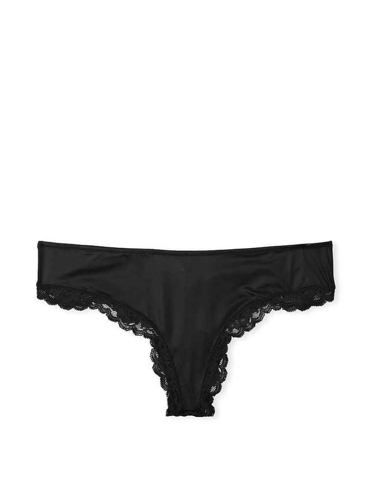 Tanga Liscio Con Cut-out Sul Retro, Black, large