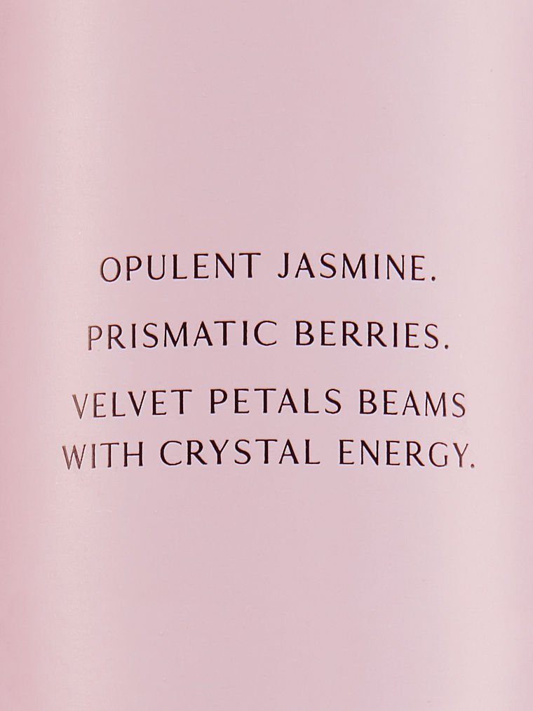 Edizione Limitata Velvet Petals Crystal Acqua Profumata Corpo, Description, large