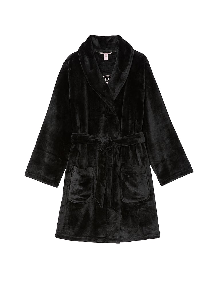 Vestaglia Calda Corta, Black, large