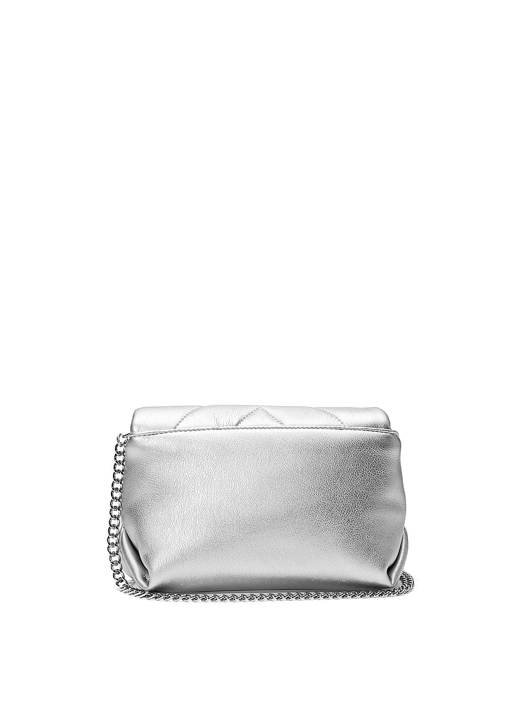 Mini Borsa Convertibile, Silver, large