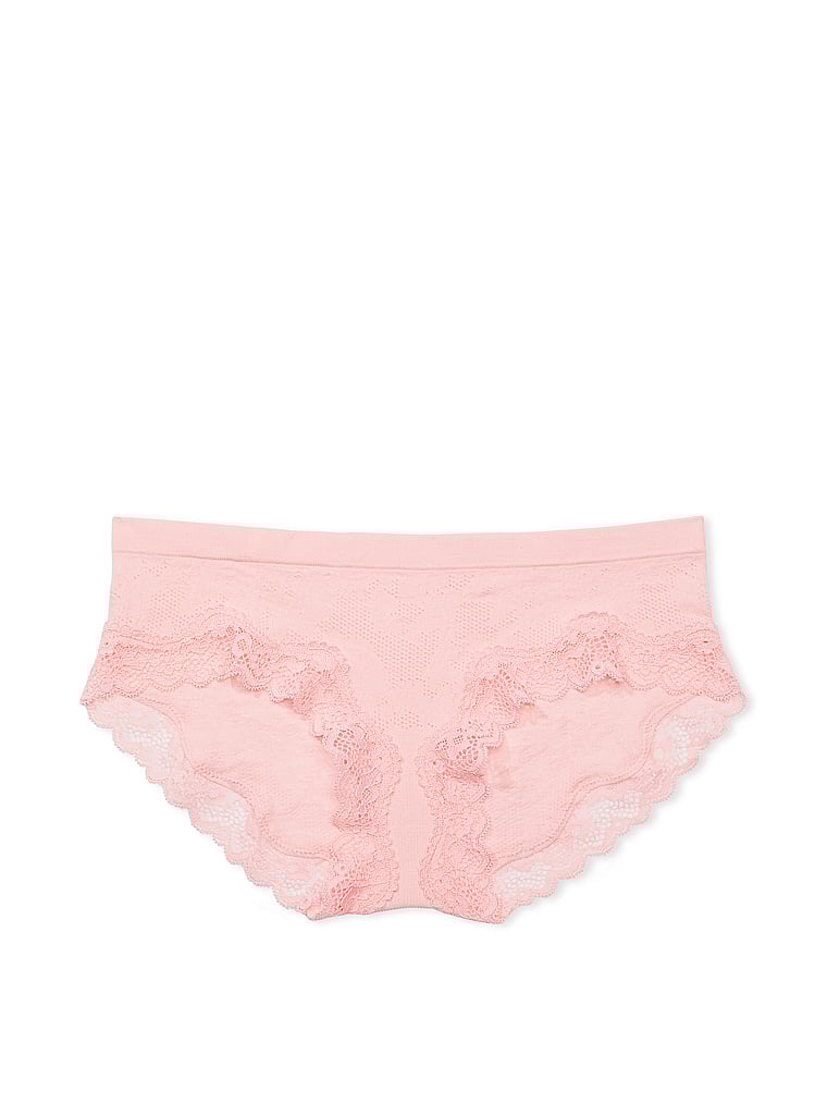 Slip Coprente Senza Cuciture Con Finiture In Pizzo, Pretty Blossom, large