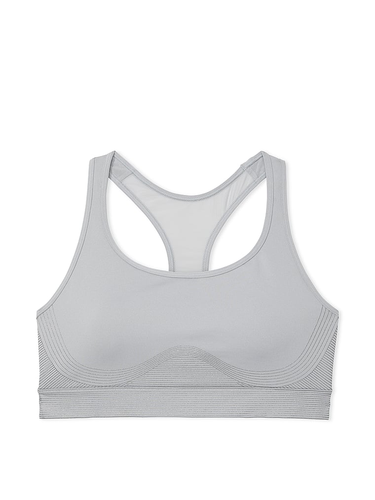 Novità! Reggiseno Sportivo Player Con Dettagli Luminosi, Sterling Silver, large