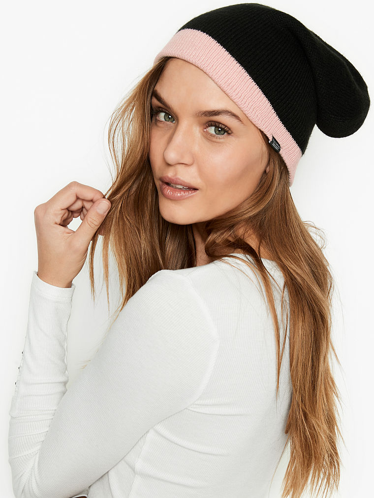 Cappello Reversibile, Black/Pink, large