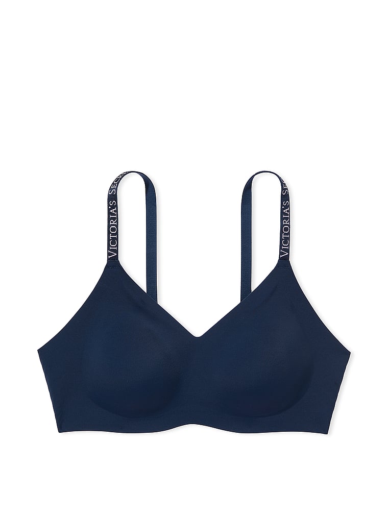 Reggiseno T-shirt Confortevole E Leggermente Foderato, Noir Navy, large