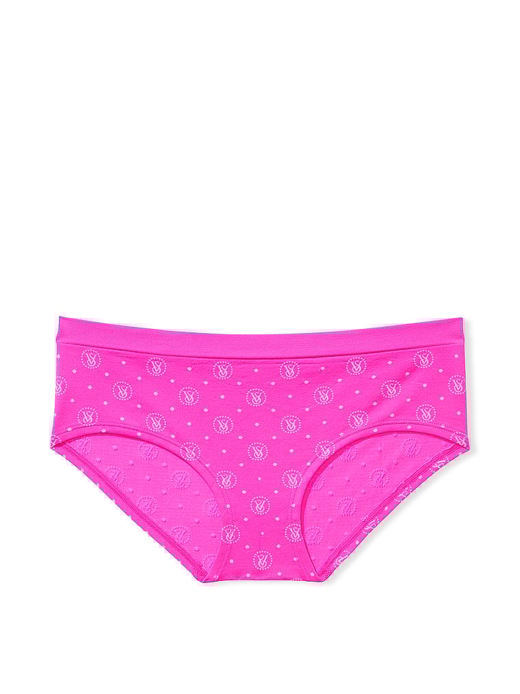 , Neon Pink Logo Dots, large