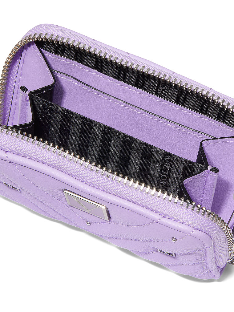 Portafoglio Piccolo Victoria, Lilac Stud, large