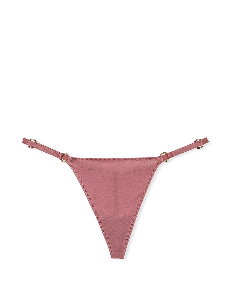 Tanga Con Anelli Metallici, Vintage Rose, large