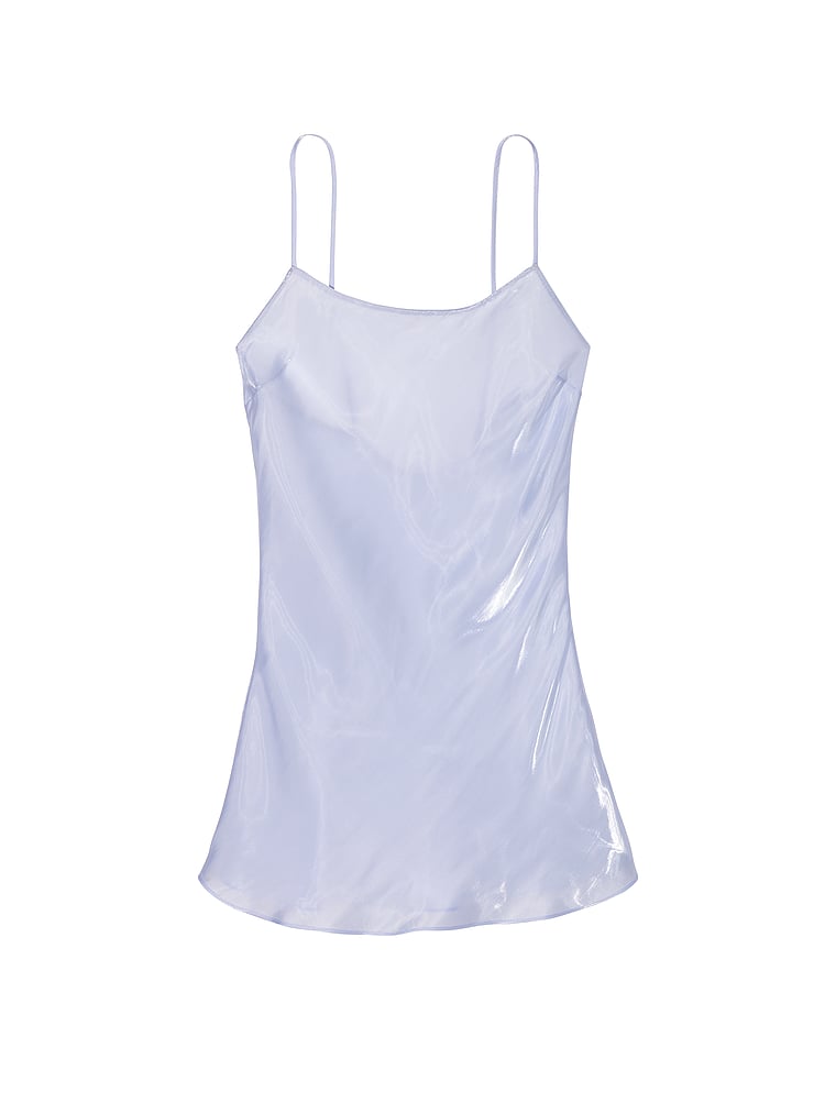 Mini Sottoveste In Organza, Blue Crescent, large