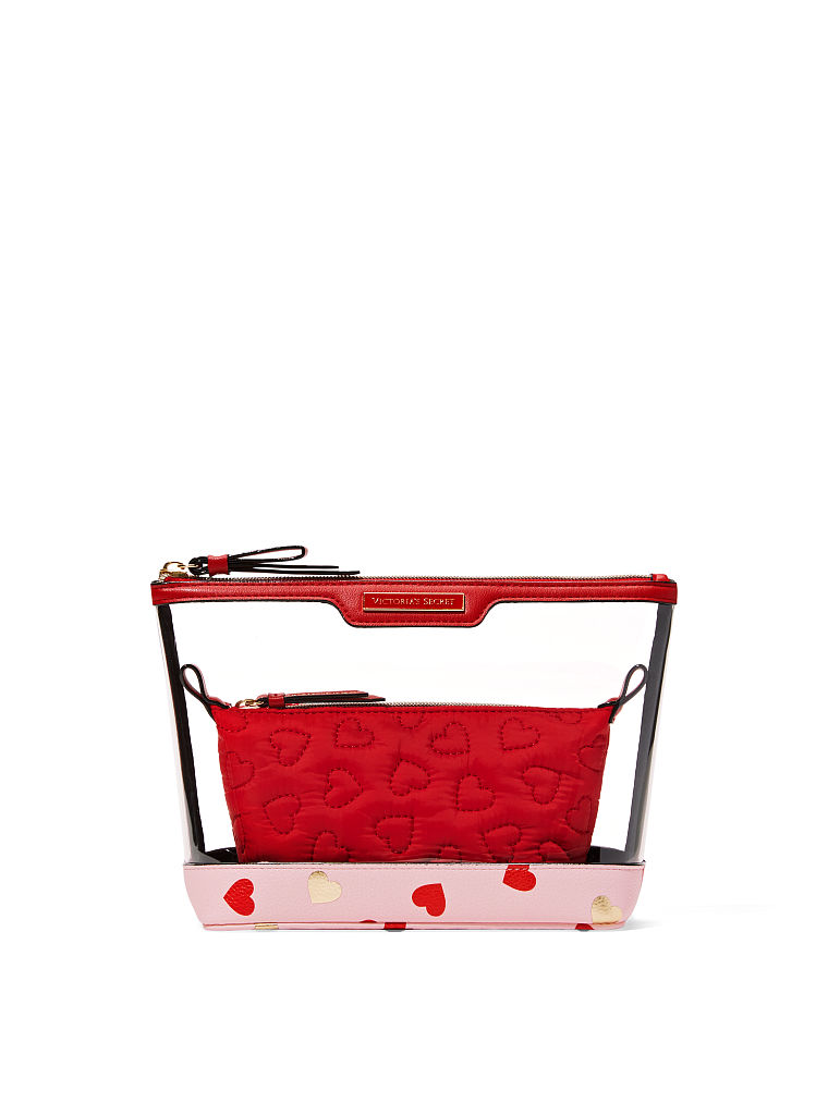 Coppia Di Trousse Am/pm, Lipstick Red Mini Heart, large