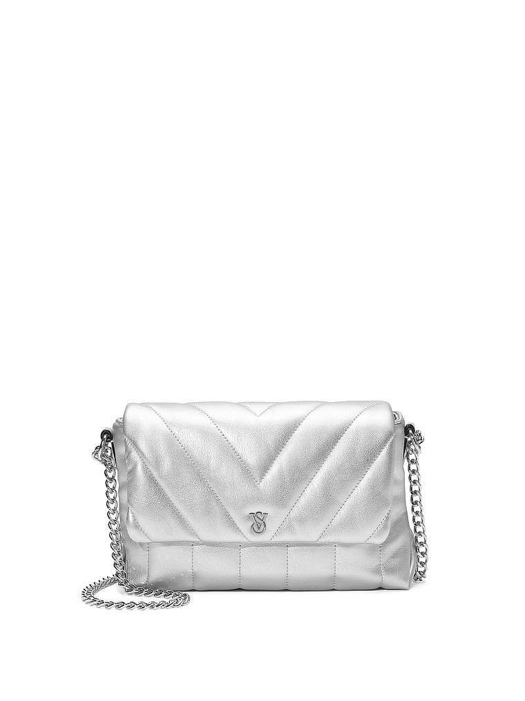 Borsa A Tracolla Media, Silver, large