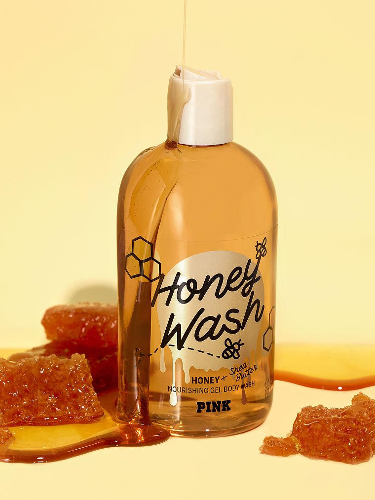 Honey Wash Nourishing Gel Body Wash With Pure Honey, , large