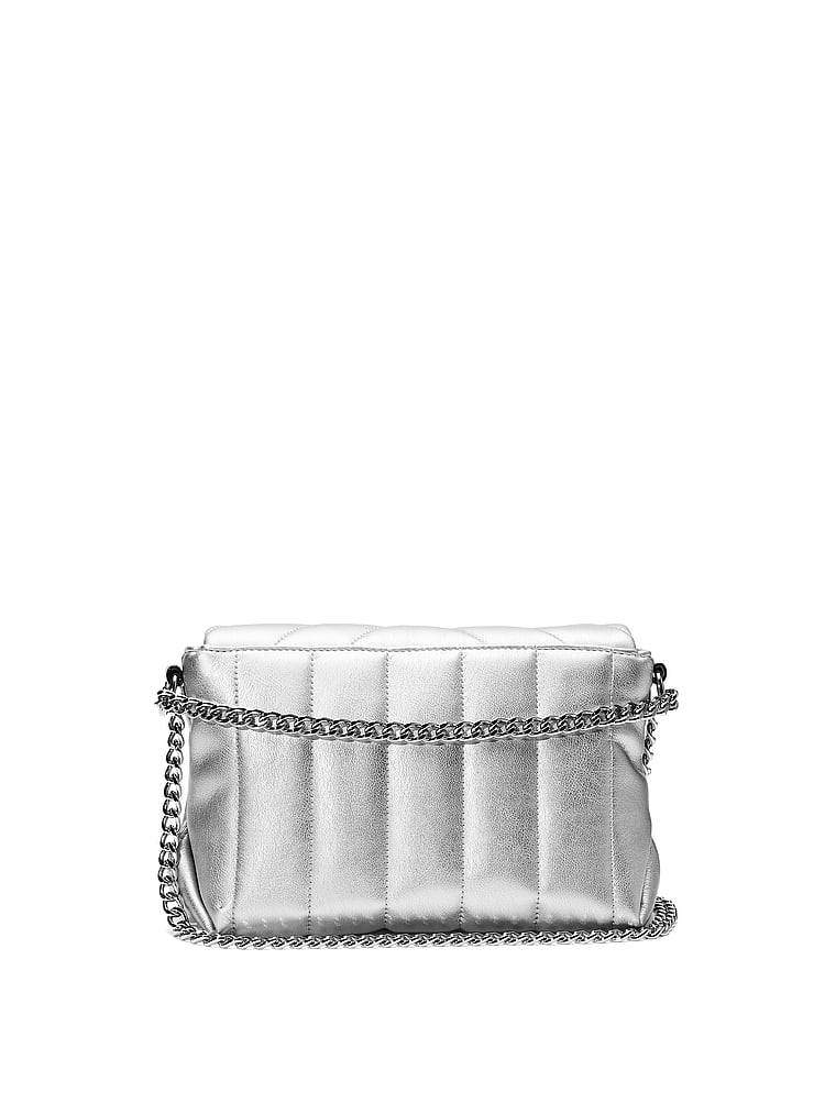 Borsa A Tracolla Media, Silver, large