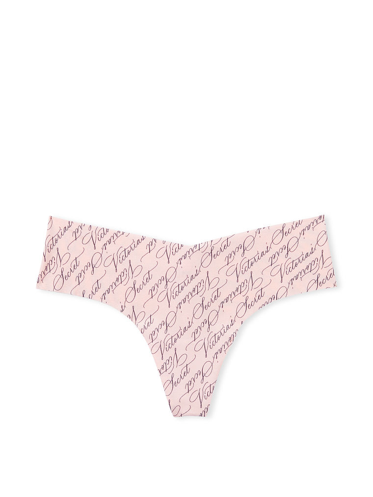 Tanga Senza Cuciture, Purest Pink Victoria Script, large