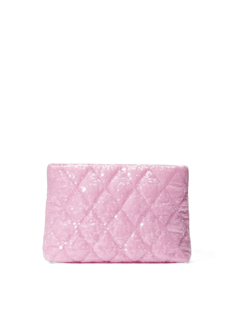 Trousse Con Paillettes, Pink, large
