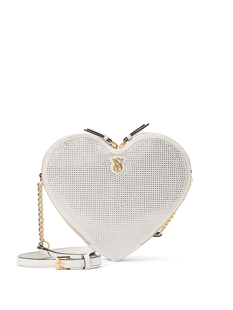 Borsa A Tracolla A Forma Di Cuore, Bridal, large