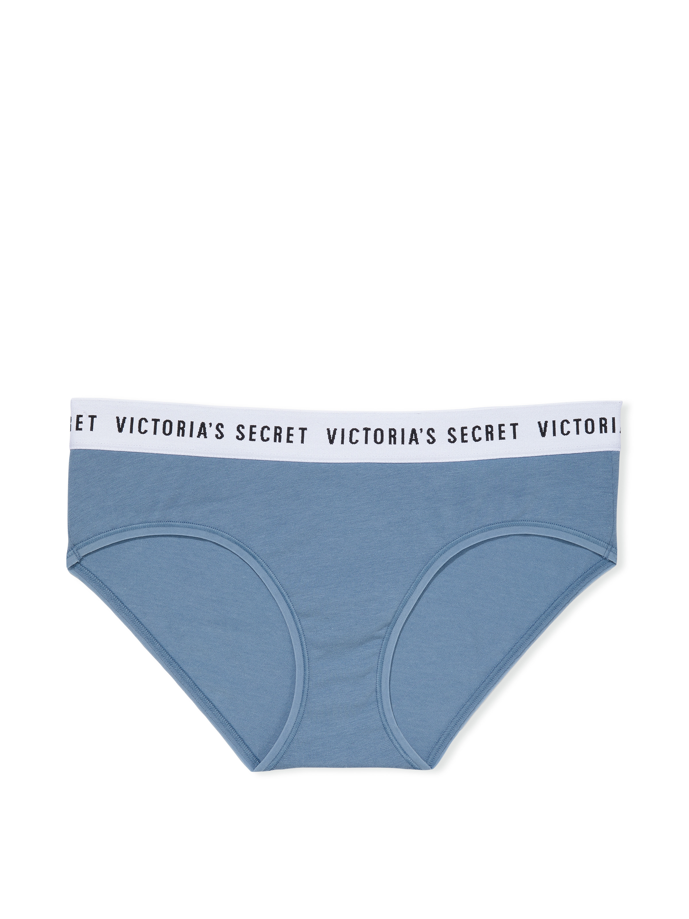 Slip Coprente Con Logo In Cotone Elasticizzato, Description, large