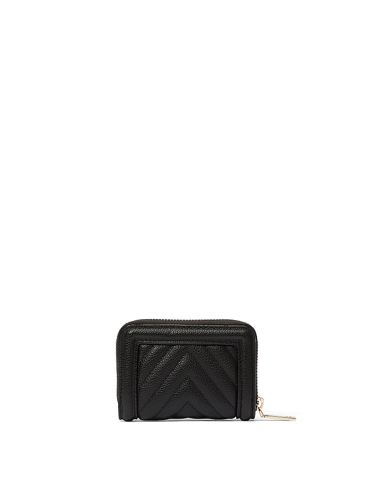 Portafoglio Piccolo Con Cerniera, Black, large