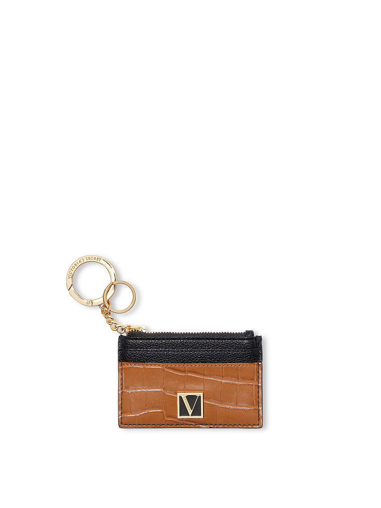 Porta Carte-portachiavi Victoria, Croc Colorblock, large