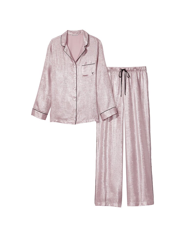 Pigiama Lamé Fiona, Pink Foil, large