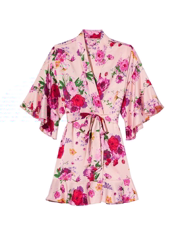 Kimono In Raso Con Balze, Description, large