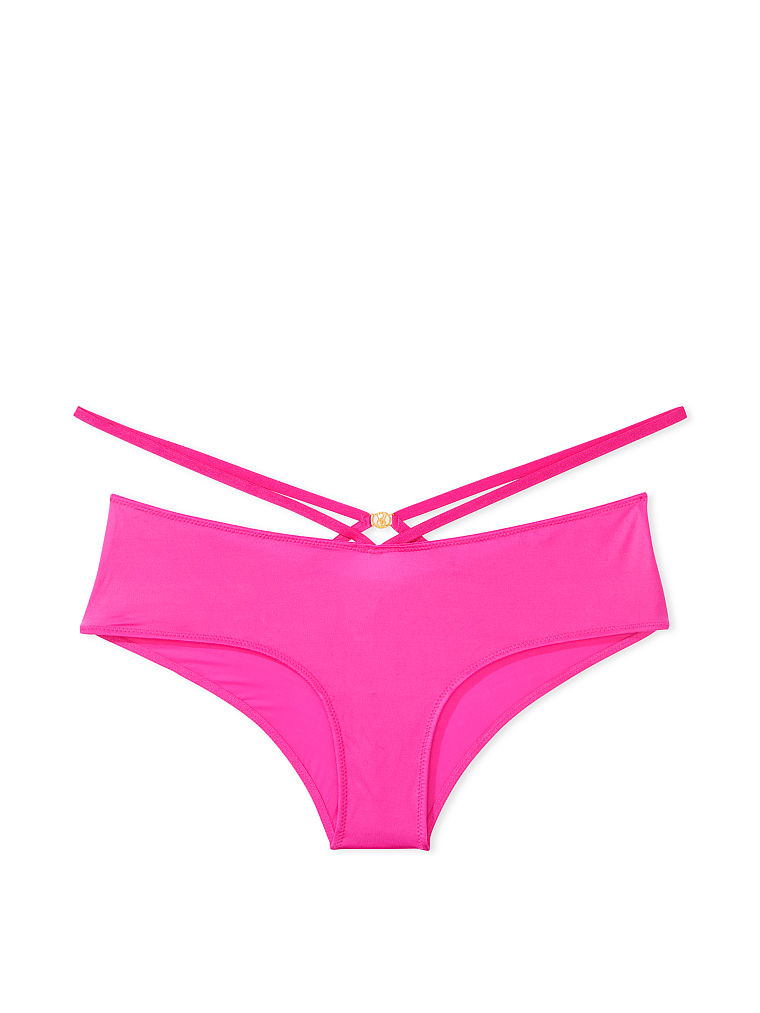 Slip Sgambato Con Laccetti So Obsessed, Fuchsia Frenzy, large