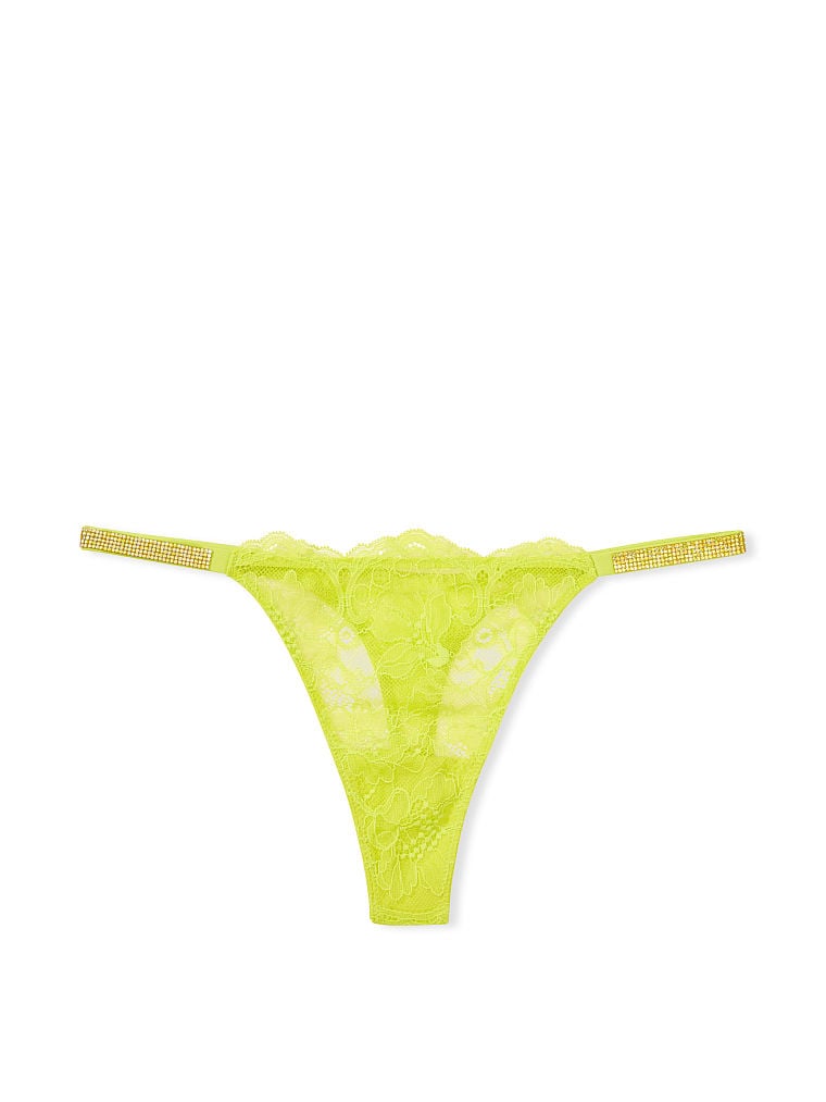 Tanga Con Fianchetti Di Strass, Limelight, large