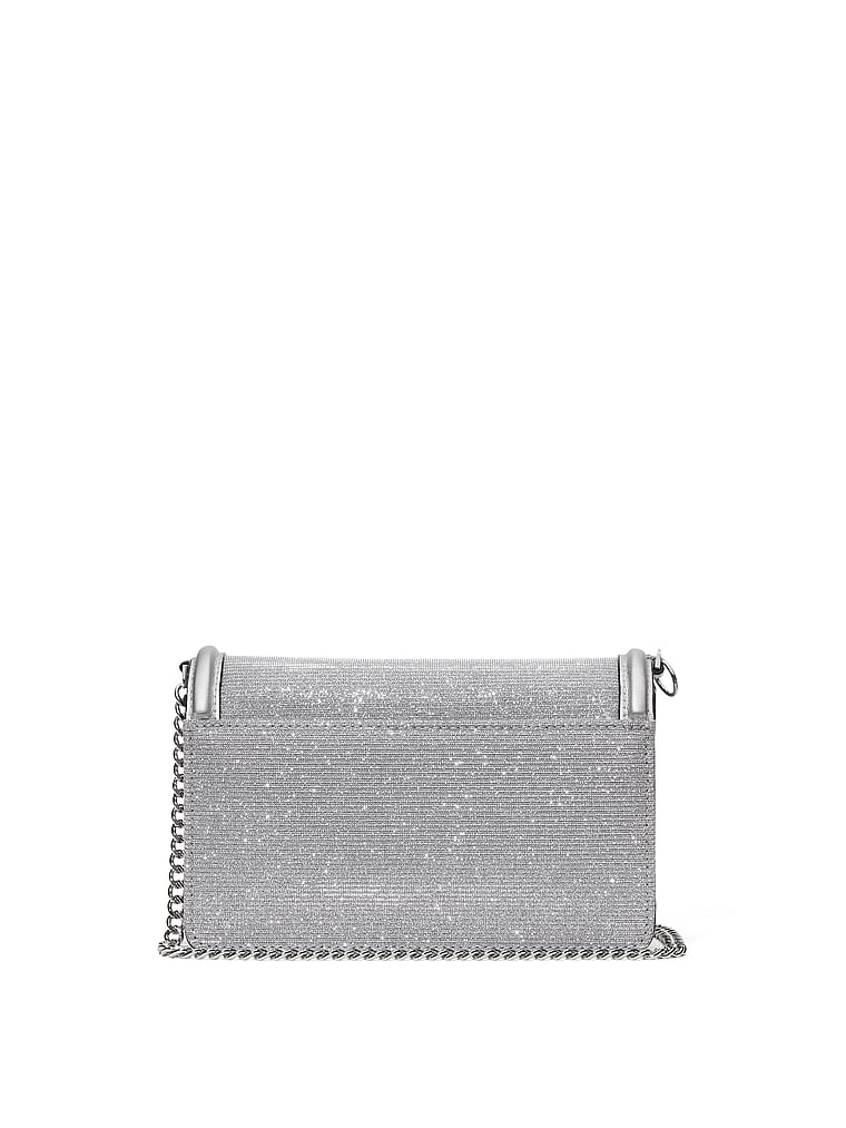 Borsa A Tracolla Mini, Silver, large