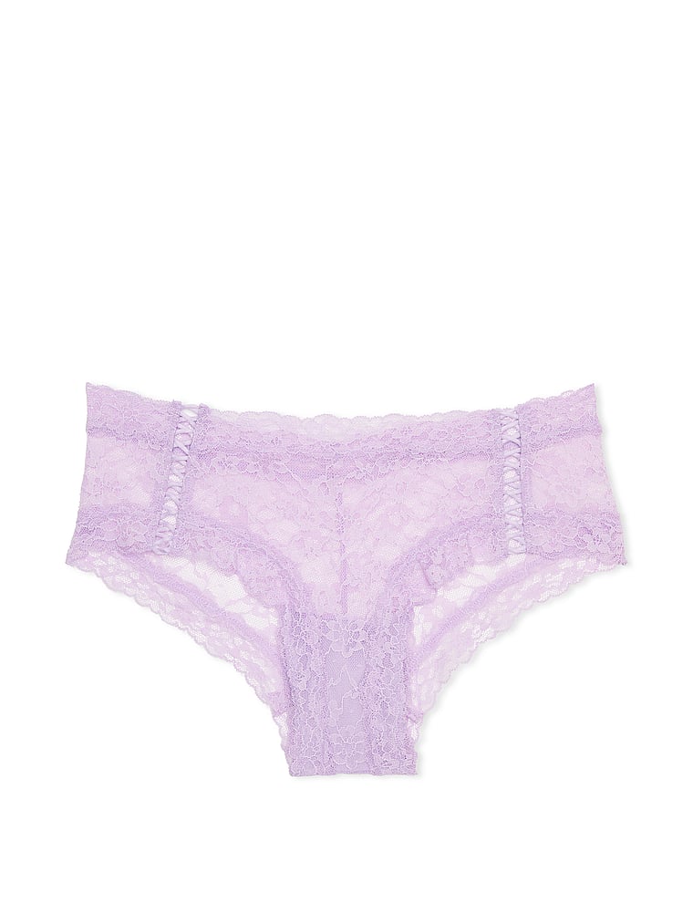 Slip Sgambato In Pizzo Con Dettagli Stringati, Unicorn Purple, large