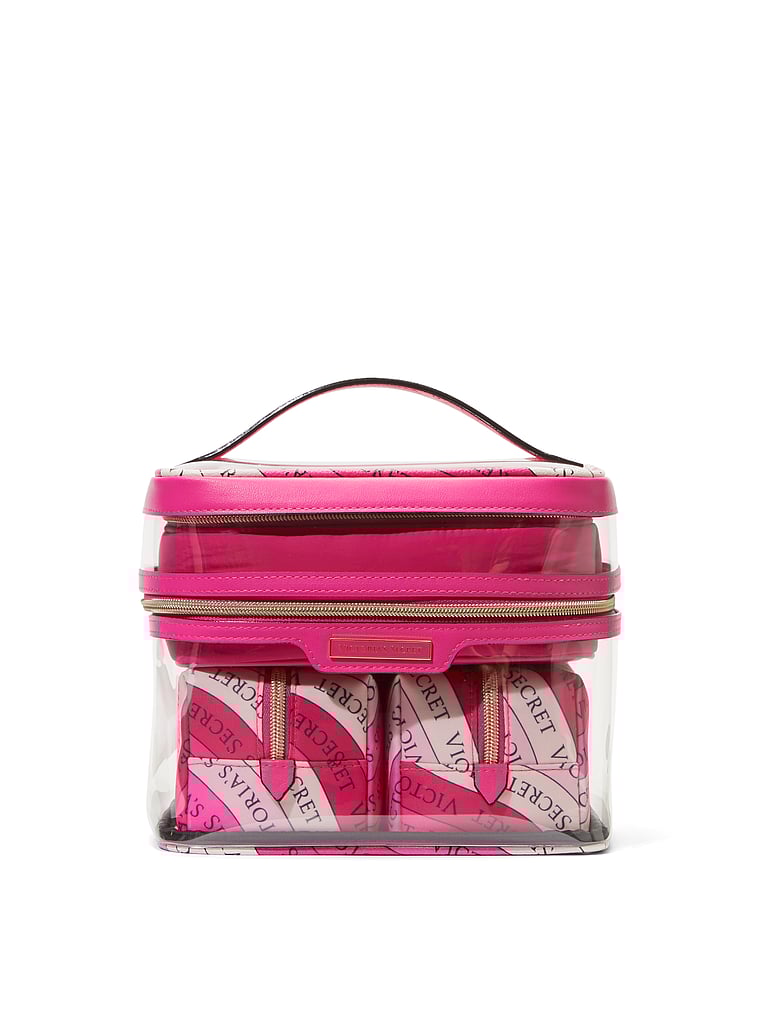 Trousse 4-in-1, Pink Swirl, large