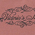 Vintage Rose Logo Script