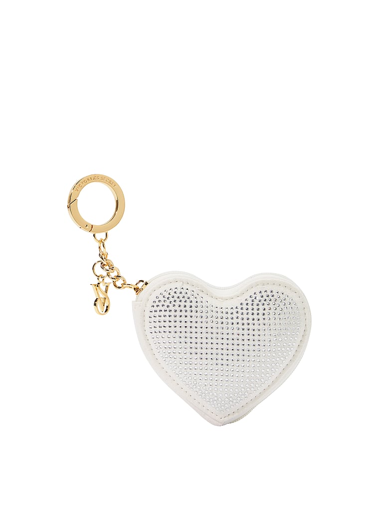 Portachiavi Con Portamonete A Forma Di Cuore, Bridal, large