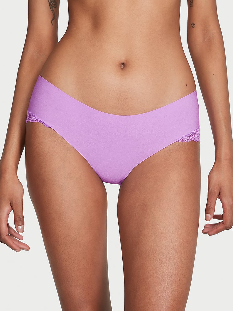 Slip Coprente Invisibile Con Finiture In Pizzo, Purple Paradise, large