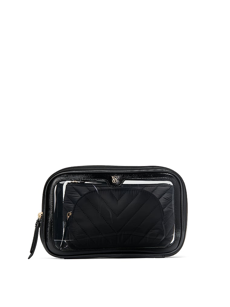 Trousse 3-in-1, Black V-Quilt, large