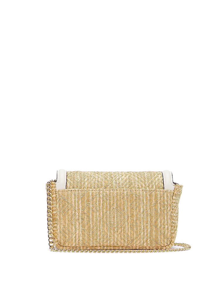 Borsa Convertibile Mini, Straw, large