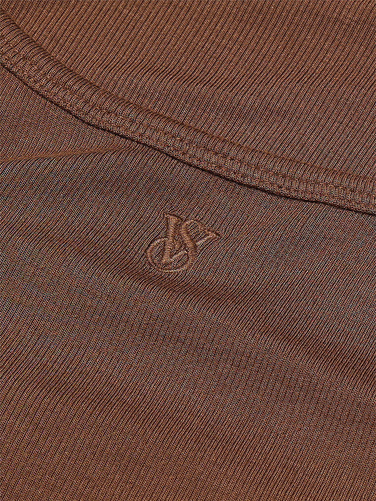 Canotta E Pantaloni In Modal A Coste Sottili, MOUSSE, large